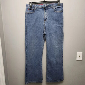 NYDJ women's tommy tuck jeans size 18W blue (FLAW)